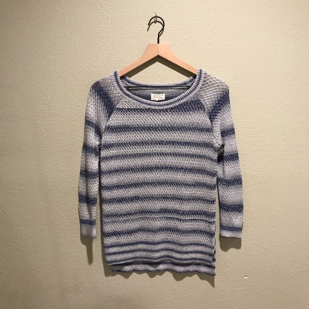 LOU + GREY Striped Sweater